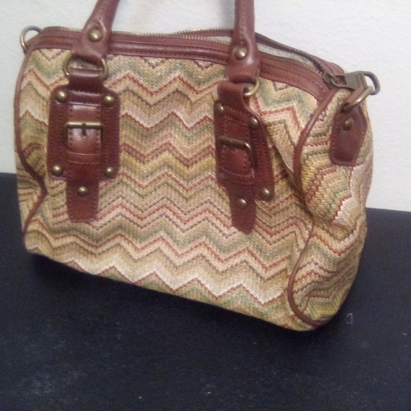 Steve Madden Bag OS Brown and striped - Picture 2 of 4